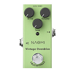 Guitare Effet Pédale Overdrive Mini Simple Véritable Contournement Pour Guitare NEP-05