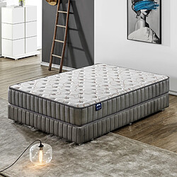 Sensoreve N°1 Matelas Orionis Tonic 140x190cm à MÉMOIRE DE FORME - Épaisseur 16cm-Soutien Tonique Parfait & Enveloppant Technologie Hybride à MÉMOIRE DE FORME Adaptative HD50Kg/m3 EXTRÊMEMENT DURABLE - Ép 16 cm - Label sanitized (Anti Microbiens / Bactériens / Odeurs)