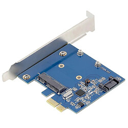 Avis Universal PCI-e PCIE TO MSATA SSD + SATA3.0 Adaptateur Extender PCI-e Tosataiii Carte