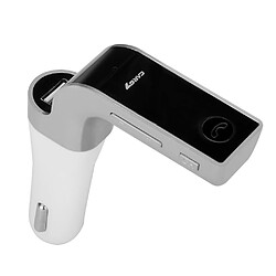 Transmetteur Fm Bluetooth Sans Fil Voiture Kit Main Libre Micro SD USB Argent - YONIS