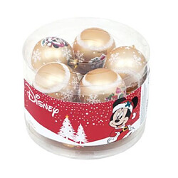 Pack de 10 boules de sapin diamètre 6cm de Minnie Mouse Disney ARDITEX WD14013