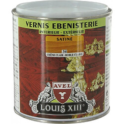 Vernis ébénisterie - Satiné - Chêne clair - 500 ml - AVEL 