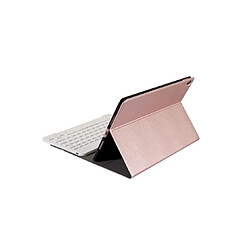 YP Select Housse de protection en cuir pour clavier sans fil Bluetooth pour Apple Ipad Ipad Air / Air2 / 2017/2018 Ipad 9.7inch / Pro 9.7inch Rose Gold