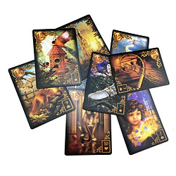 Universal 47 fêtes, cartes de tarot, cartes d'oracle, planches de rêverie dorées. pas cher