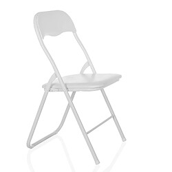 Acheter Chaise de conférence / chaise visiteur / chaise pliante TUDELA BASIC PVC blanc hjh OFFICE