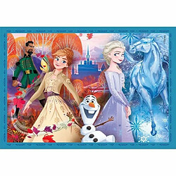 Clementoni Frozen Supercolor 4 in 1-Disney La Reine des Neiges Progressifs (12, 16, 20, 24 Pièces), Enfants 3 Ans, Puzzle Dessin Animé-Fabriqué en Italie, 21518 pas cher