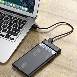 Acheter Tech Discount TD® Boitier Disque dur 2.5 externe ordinateurs USB SATA adaptateur câble bureau USB ultra fin Mac Windows photos housse coque solide