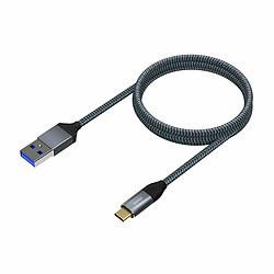 Câble USB A vers USB C Aisens A107-0633 2 m Gris