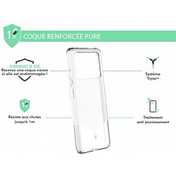 Force Case Coque Renforcée pour Xiaomi Redmi Note 11S 5G PURE Transparent