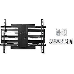 NEDIS Support mural TVWM6570BK - Mobilité Intégrale TV 43-90" Max70kg pas cher