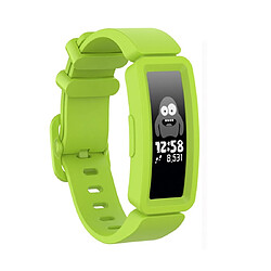 Wewoo Bracelet pour montre connectée Fitbit Inspire HR / Ace 2 Silicone Smart Watch de remplacement Vert 