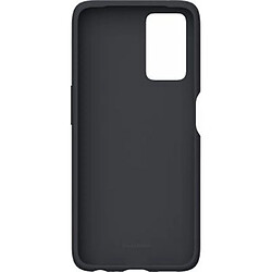 Oppo Coque pour Oppo A76/A96 Rigide en Silicone Noir