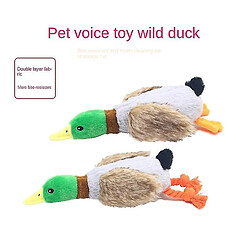 Avis Jouets à mâcher pour chien Jouet sonore canard en peluche jouet pelucheux animal grinçant Jouet de corde à mâcher pour chien nettoyeur de dents