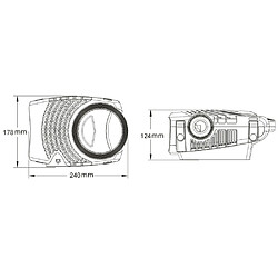 Helloshop26 Pompe à eau de bassin filtre filtration cours d'eau eco 8000 litres par heure 70 watts koi 16_0002092 pas cher