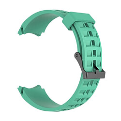 Wewoo Bracelet pour montre connectée Dragonne de remplacement en silicone SUUNTO Terra Vert menthe