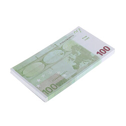 100pcs Euro Props Play Fun Pretend Cash Prop Denomination Magic Props E