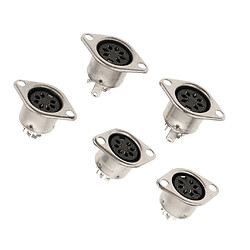 Acheter DIN Mini Pin Femelle Prise Audio Connecteur Socket pour Clavier / Souris DIY 7 Broches