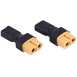 Adaptateur Convertisseur De Batterie Connecteur Xt30 Vers Xt60 Xt30 Mâle Vers Xt60 Femelle 5 Pièces RC