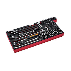 Bahco - Module mousse avec jeu d'outils échelle métrique 49 pièces - FF3A13