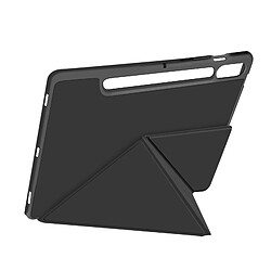 Avizar Étui pour Samsung Tab S9 Plus Clapet Origami Support Différents Angles Noir