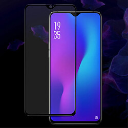 Protecteur écran en verre trempé couverture complète pro anti-explosion noir pour votre Oppo R17/R17 Pro