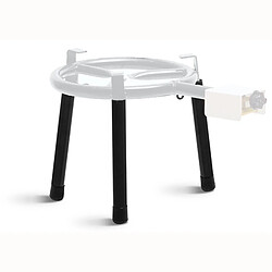 Support pour Brûleur à Gaz à 3 Pieds, Robuste pour Brûleurs à Paella 30 à 40 cm, , Noir, Briebe, LEGL2