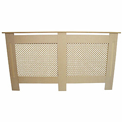 Avis Monstershop Cache Radiateur en MDF Naturel de 151,5cm de Large