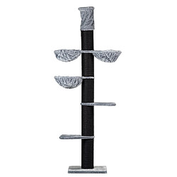 RHR Quality Arbre à chat Maine Coon Tower PLUS Blackline Light Grey