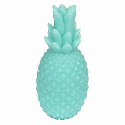 Paris Prix Bougie Déco Ananas Tropical 20cm Bleu