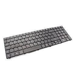 vhbw Clavier notebook QWERTZ compatible avec Acer Aspire 7745G, 7745ZG, 7745Z, 7750G, 8935, 8935G, 8940 Notebook - noir, avec bloc numérique 