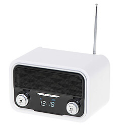 Adler radio FM USB avec Bluetooth blanc