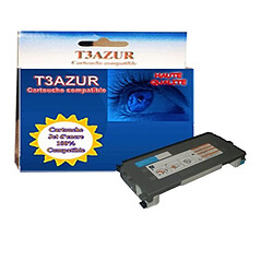 T3Azur Toner Lexmark X500 / X500n Cyan - Compatible - 3 000 pages 