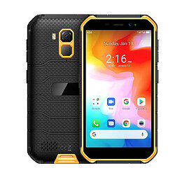 Yonis Smartphone Incassable 4G Double SIM + SD 16Go Smartphone Incassable 4G Double SIM Android 10 Anti Choc 2Go + 16Go 5 Pouces Jaune + SD 16Go YONIS