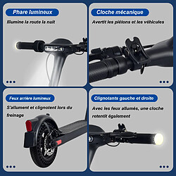 Acheter YOMME MOBILITÉ Trottinette Électrique Pliable 10" Pour Adultes - Compteur D'affichage - Puissance 350w - Vitesse Max 25km/H - 22 À 30km Autonomie - 7.8 Ah - App Contrôle