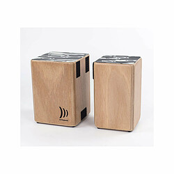 WBS200 Wooden Bongos Velcro Schlagwerk