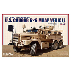 Meng Maquette Véhicule Militaire : US Cougar 6x6 Mrap