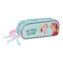 Trousse d'écolier Frozen One Heart Vert turquoise (21 x 8 x 6 cm) 