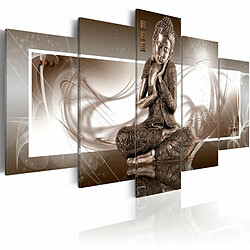 Paris Prix Tableau Imprimé Bouddha Méditant 100 x 200 cm