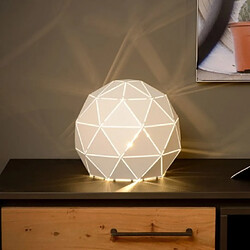 Lucide Lampe boule Otona D25 cm - Blanc