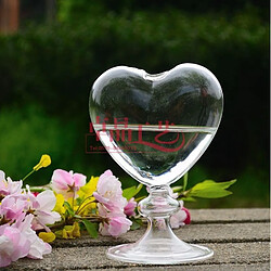 Wewoo Creative Love Glass Vase Décoration de la maison pas cher