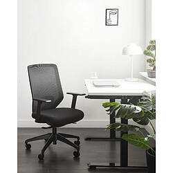 Beliani Chaise de bureau Noir VIRTUOSO