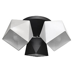 Lumière Spots Grappes Blanc, Gris, Noir 50cm