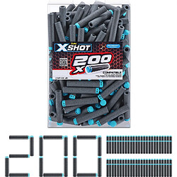 Zuru XSHOT - Recharge Excel 200 fléchettes 