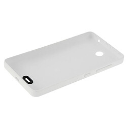 Acheter Wewoo Coque arrière blanc pour Microsoft Lumia 430 Couvercle en plastique givré de surface arrière