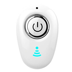 Wewoo Mini Bluetooth Écouteurs Ecouteurs Sport avec Micro pour Tous les téléphones (BLANC) 