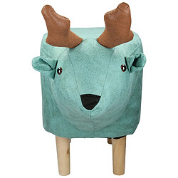 Avis Tabouret élan pouf animal repose-pied coussin ottoman siège enfants WOMO-DESIGN®