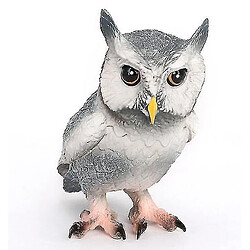 Universal Real Heart Wild Animal Modèle Eagle Owl Birds Ensemble de jouets pour enfants Giftï¼ˆgroup1ï¼ ‰ 