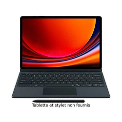 Samsung EF-DX815BBEGFR clavier pour tablette Noir Pogo Pin QWERTZ Français