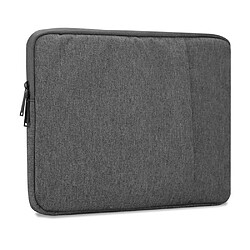 Cadorabo Sacoche de protection ordinateur portable / tablette 13.3 Cadorabo Sacoche de protection pour ordinateur portable / tablette 13.3 pouces en GRIS FONCÉ - Sacoche pour ordinateur portable en tissu avec doublure en velours et compartiment avec fermeture éclair anti-rayures