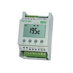 thermostat électronique - t2s+2c - digital - modulaire - delta dore 6150024